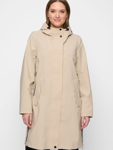 Covered Performance Jacket in Beige: front