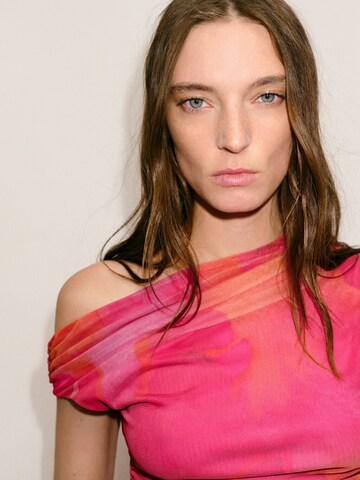 MANGO Top 'MIRA' in Pink