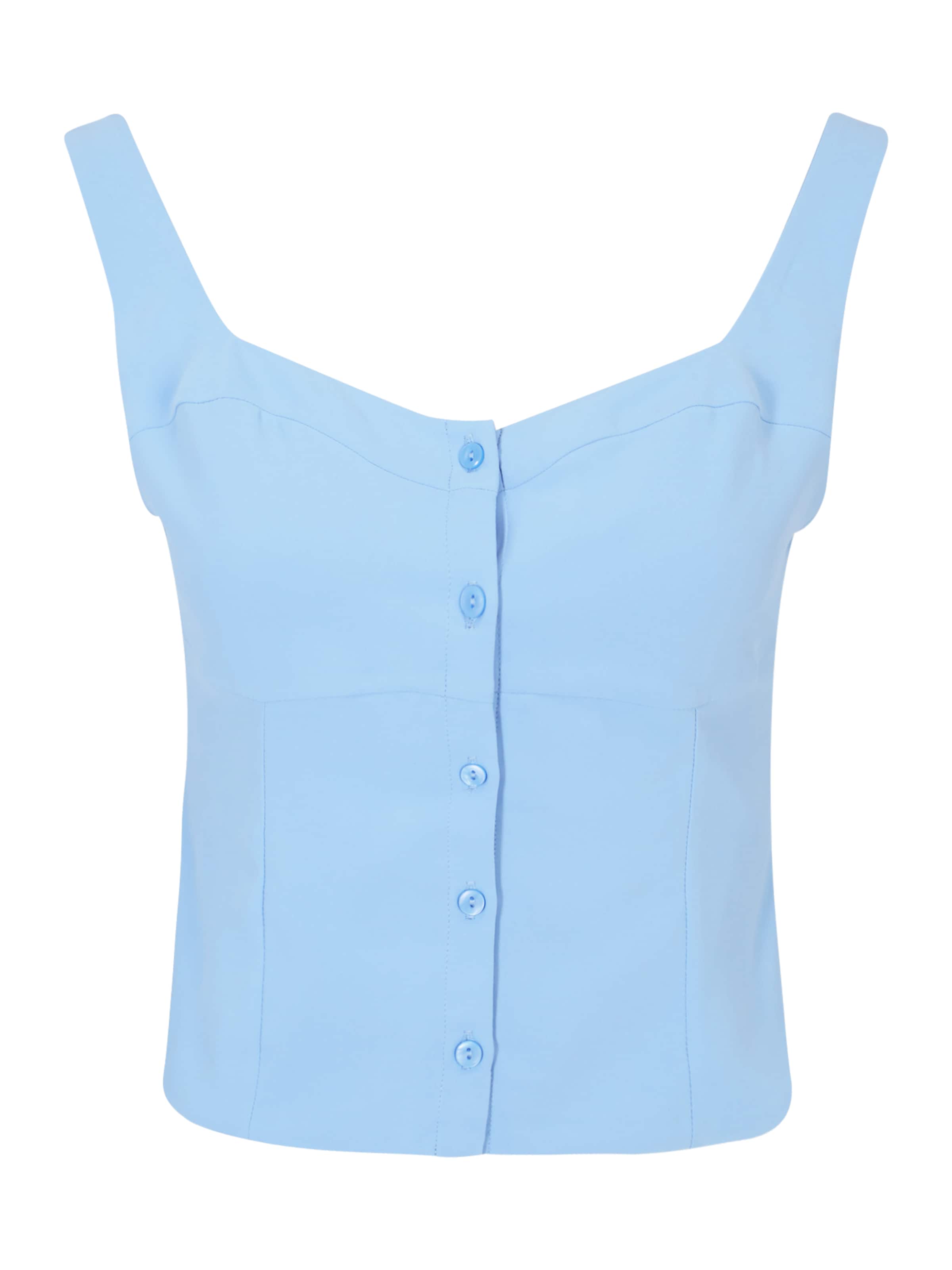 Abercrombie &amp; FitchTop - plava boja: prednji dio