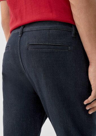 QS Tapered Jeans in Blauw
