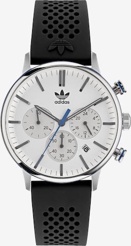 ADIDAS ORIGINALS Analoog horloge in Zwart: voorkant