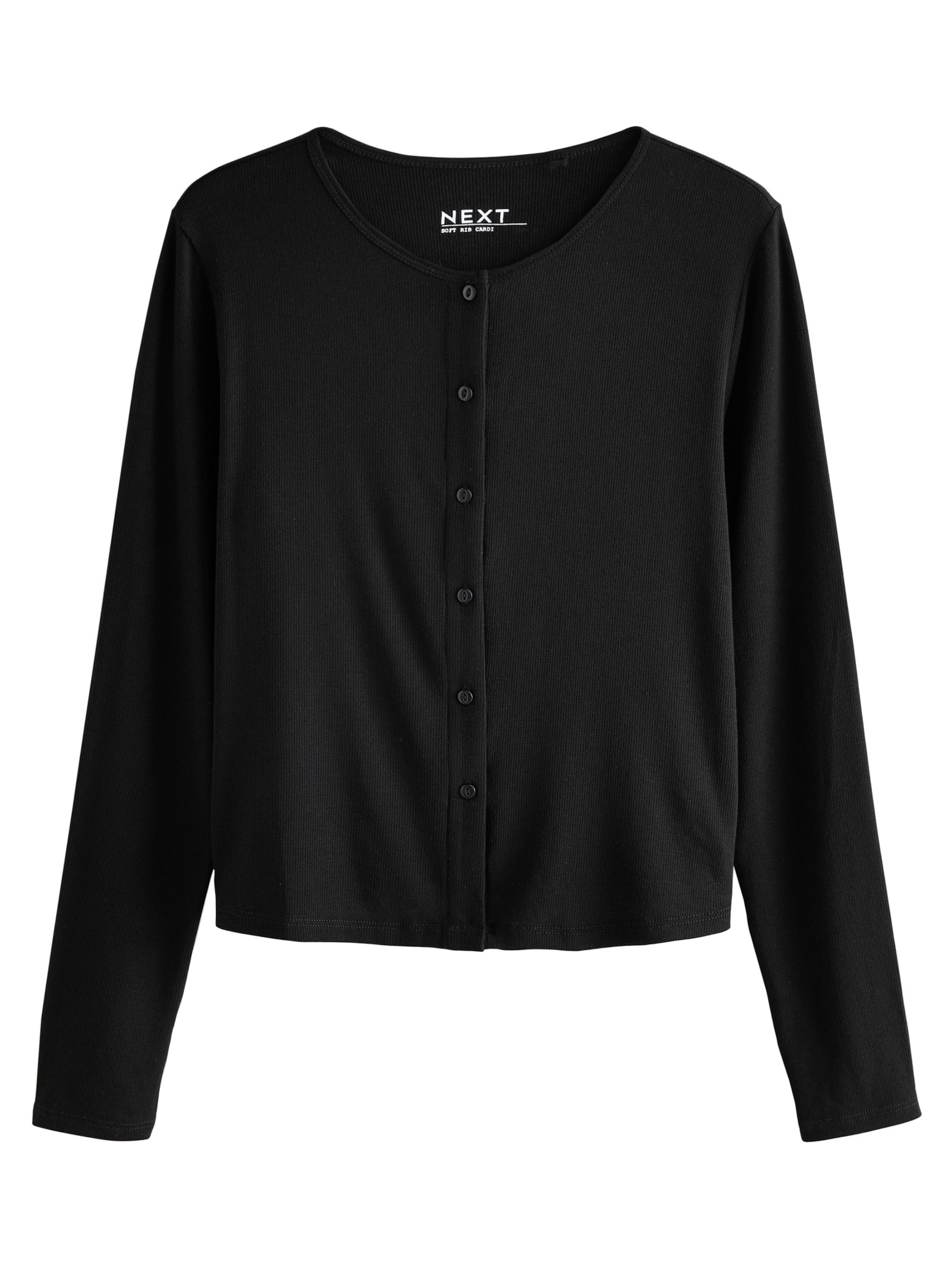 NextKardigan - crna boja: prednji dio