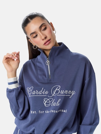 Cardio Bunny Sweat-shirt en XS en bleu, Vue avec produit
