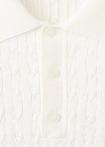 MANGO MAN Poloshirt 'Muga' in Weiß