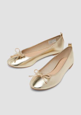Ballerines s.Oliver en or