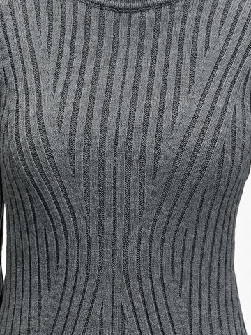 Robes en maille 'Strickkleider' Ethiquet en gris