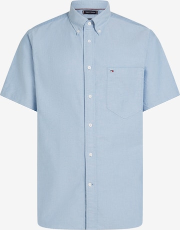 TOMMY HILFIGER Regular Fit Hemd 'HERITAGE' in Blau: Vorderseite