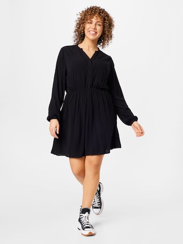 ABOUT YOU Curvy Jurk 'Elenie' in Zwart: voorkant