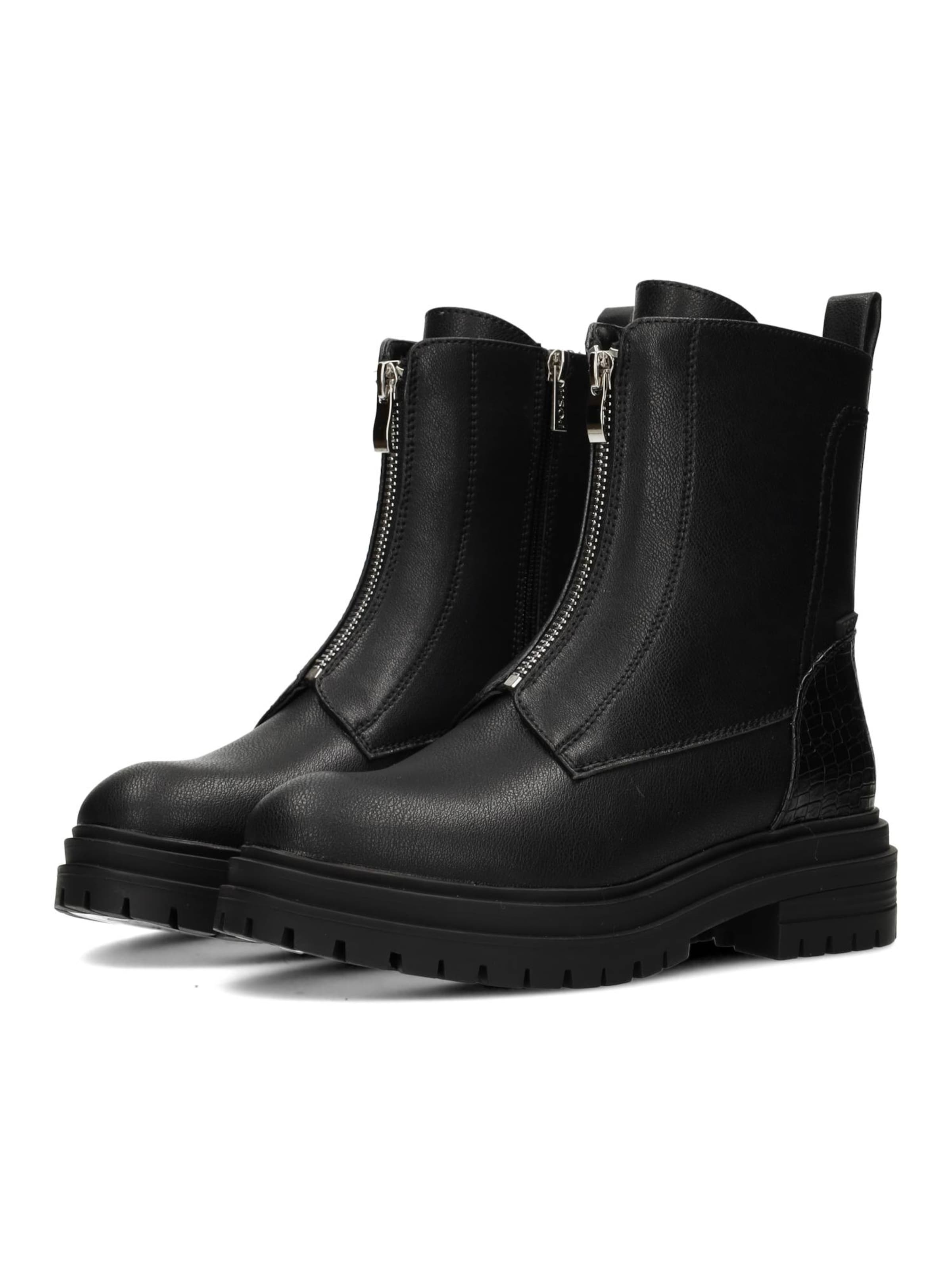 POSH by Poelman Boots 'STACEY' in Zwart