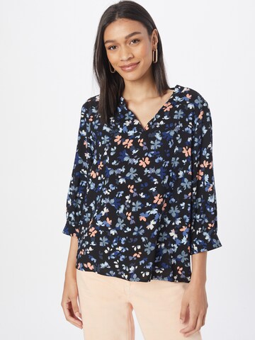 Fransa Blouse in Zwart: voorkant