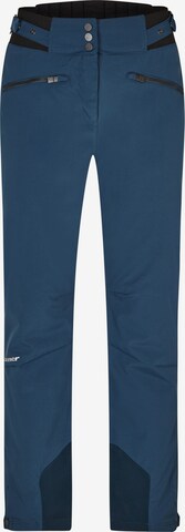 ZIENER Workout Pants 'TILLA' in Blue: front