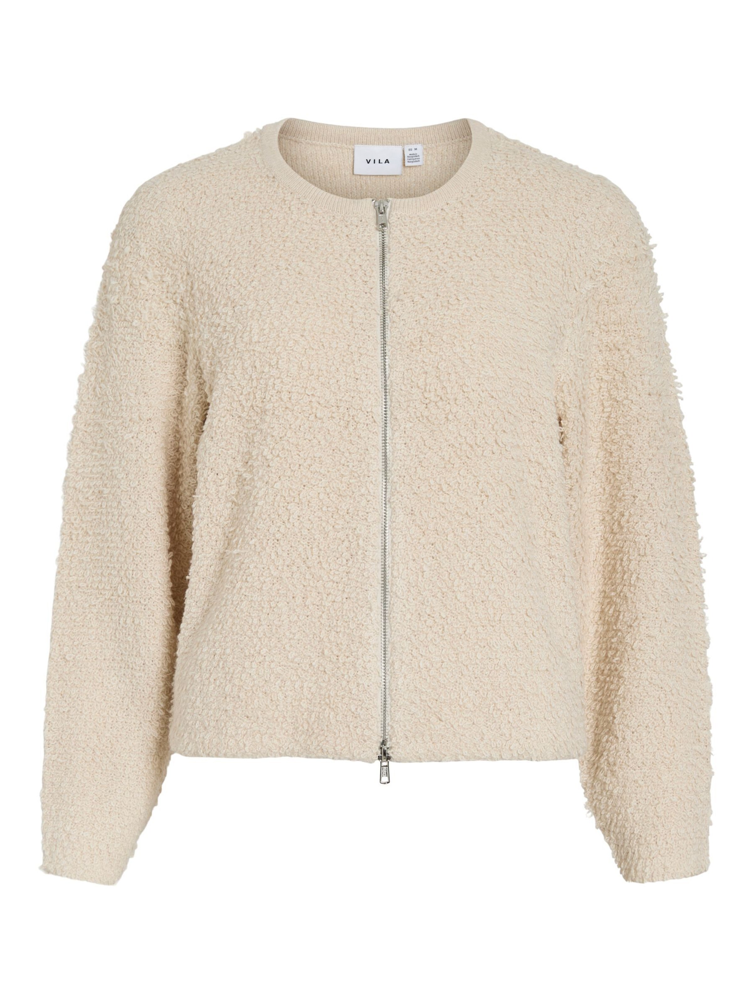 VILA Cardigan 'PAZA' i beige: forside