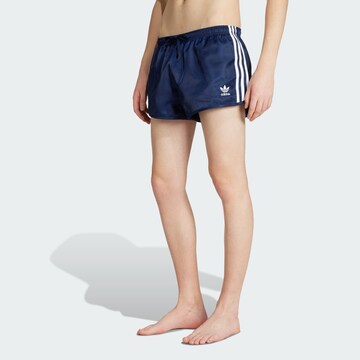 Shorts de bain 'Adicolor' ADIDAS ORIGINALS en bleu : devant