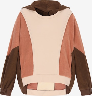 MYMO Collegepaita 'Back To School' värissä beige: etupuoli