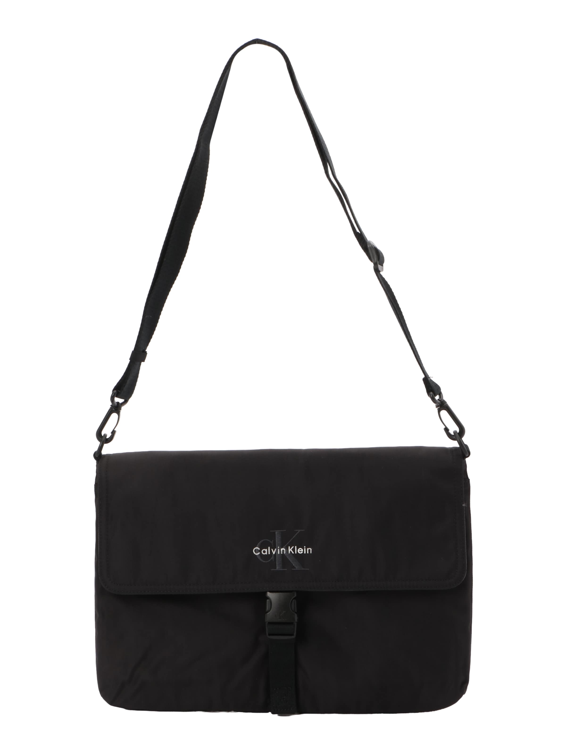 Calvin Klein Crossbody Bag in Black: front