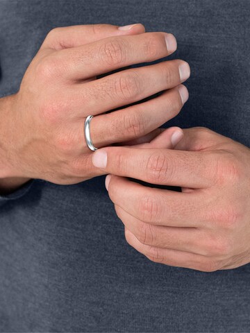 Anello di Männerglanz in argento: frontale