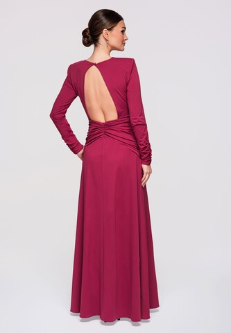 Ombre Avondjurk in Roze