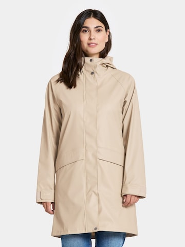 Veste outdoor 'ELLY' Didriksons en beige : devant
