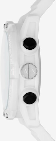 ARMANI EXCHANGE Digital Watch in White