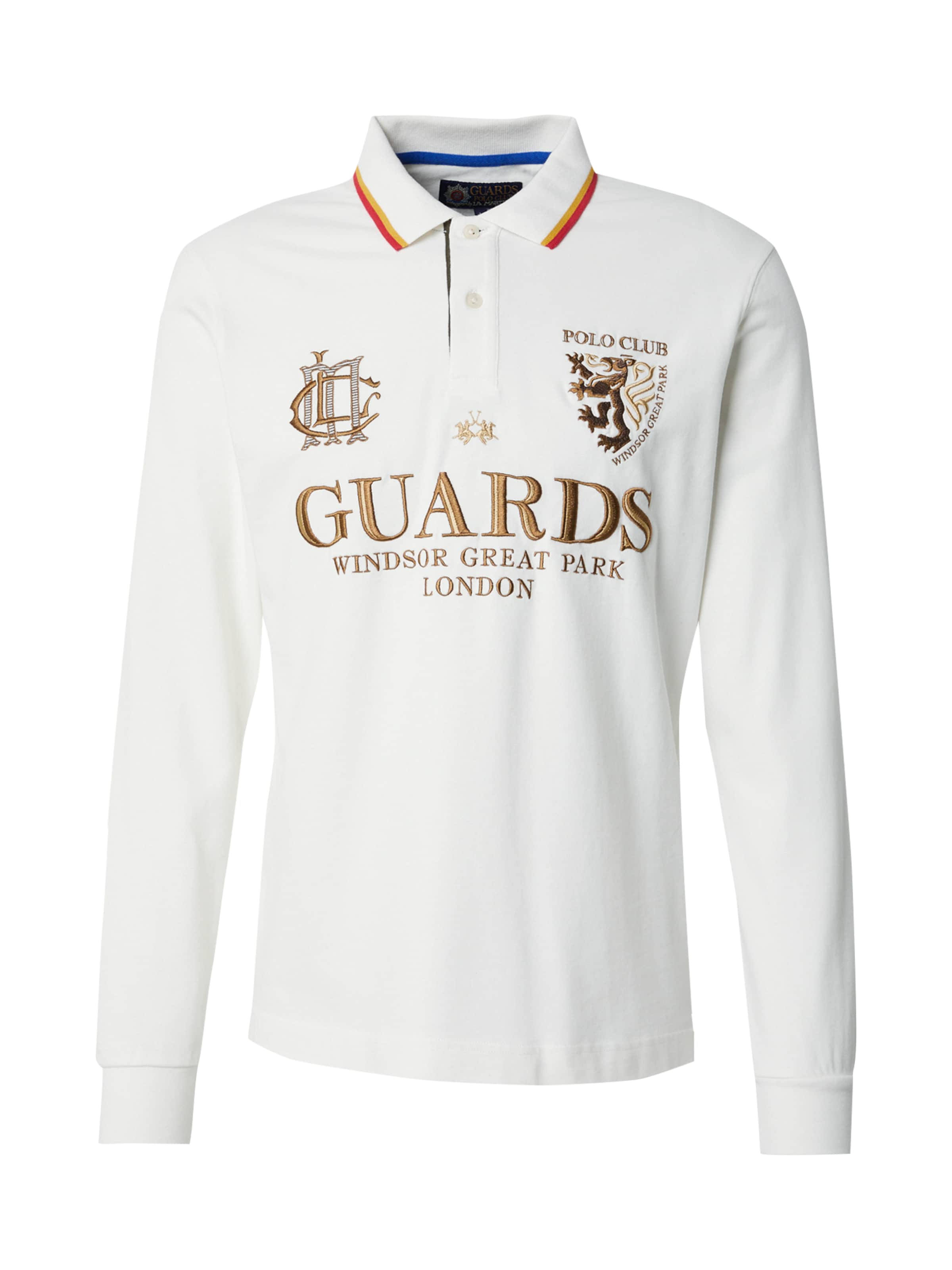 La Martina - Camisa 'Westin' em branco: frente