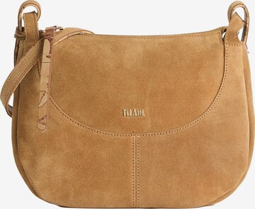 Alviero Martini Handtas 'BANDOLIERA' in Bruin: voorkant