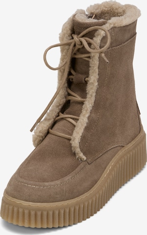 Marc O'Polo Lace-up boot in Brown: front