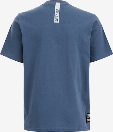 T-Shirt WE Fashion en bleu