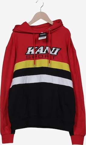 Karl Kani Kapuzenpullover M in Rot: Vorderseite
