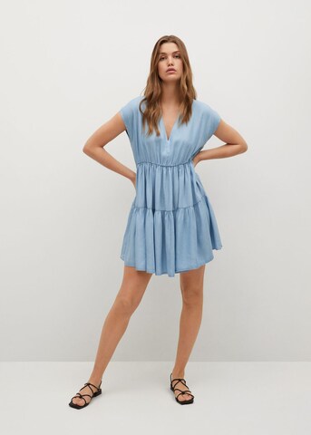 MANGO Kleid 'Siren' in Blau