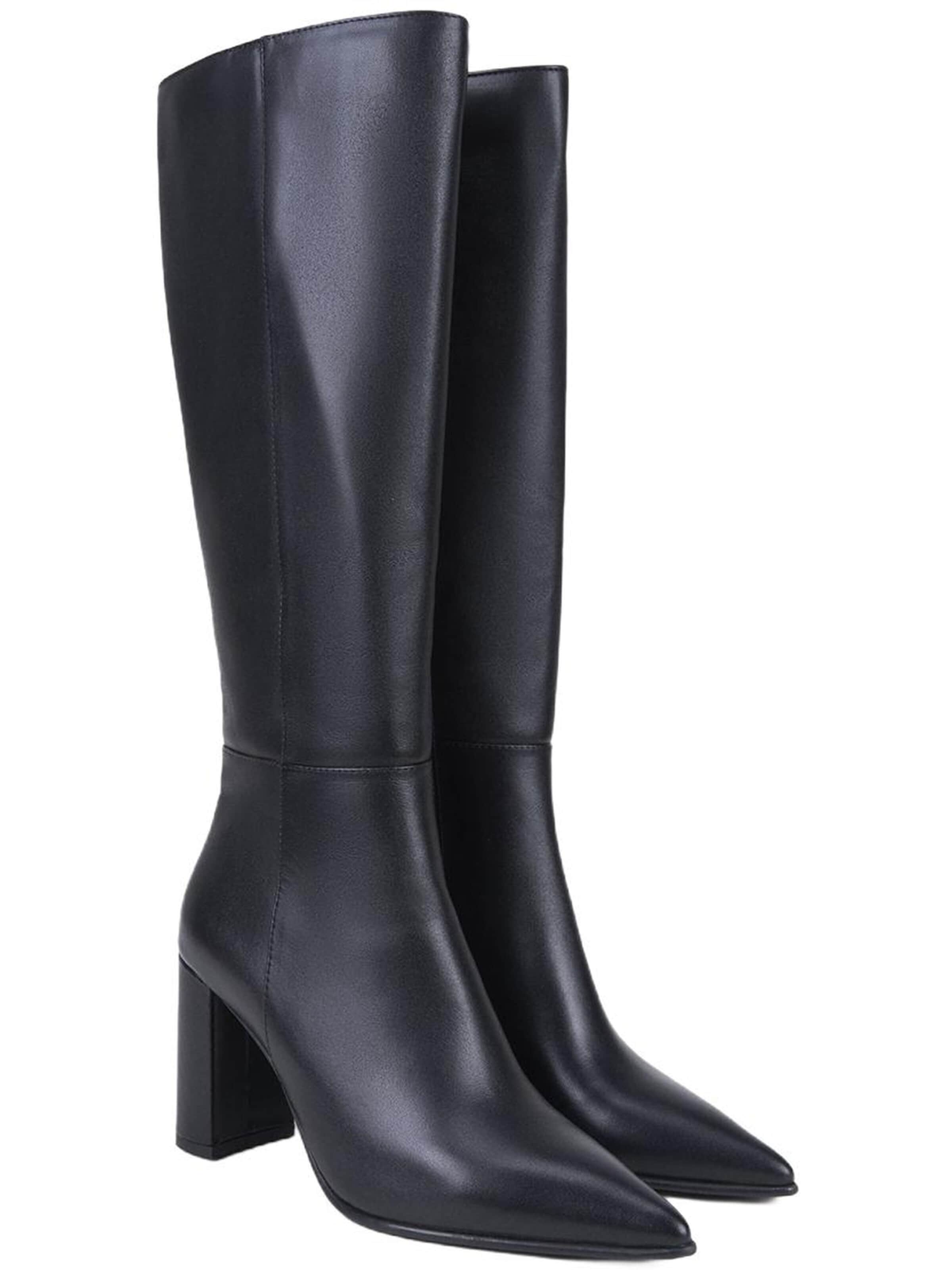 Bottes 'Cassidy' Desa en noir : devant