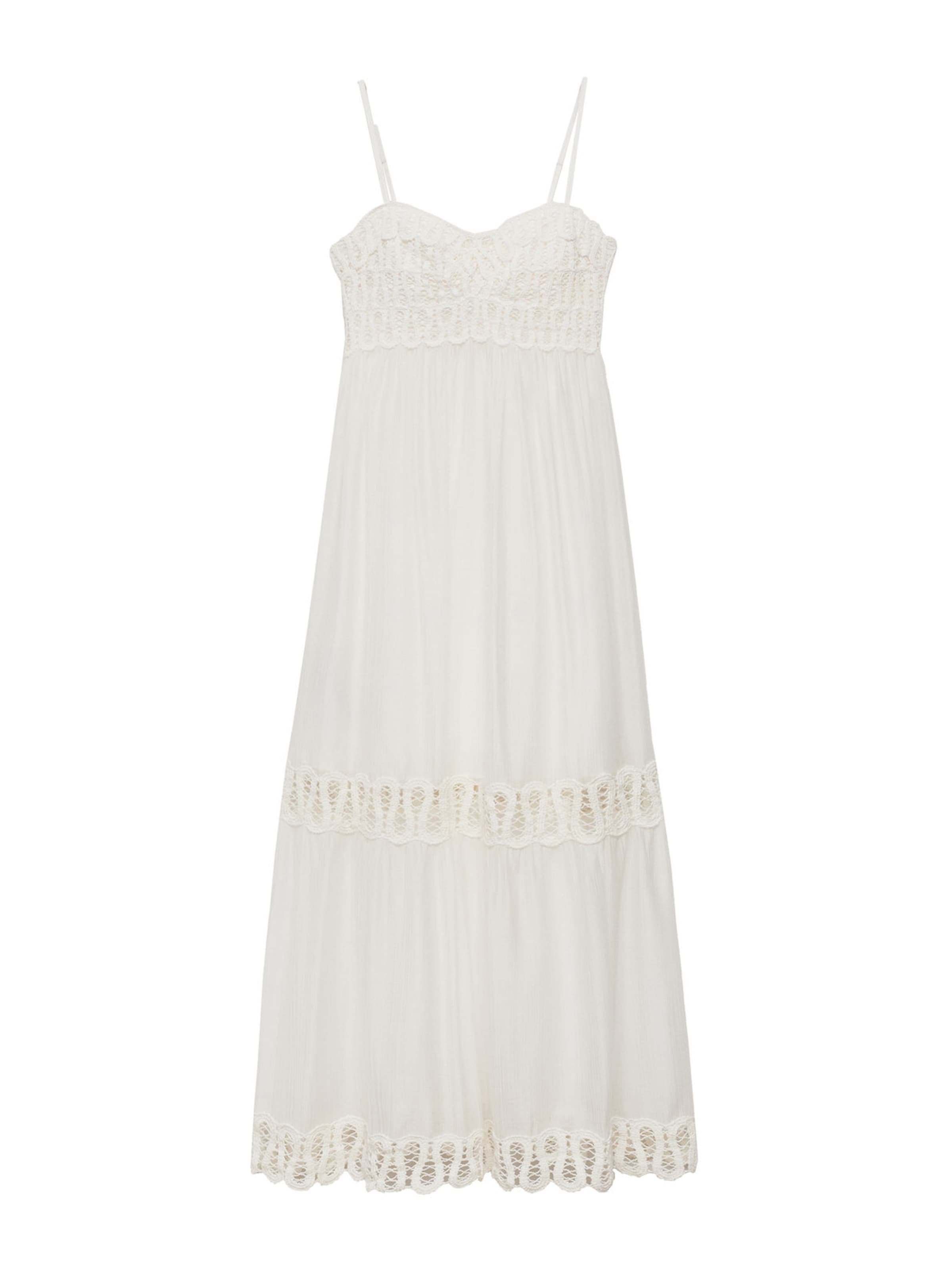 Robe 'Nanit' MANGO en beige : devant