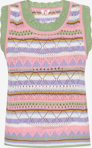MYMO Gebreide top in Roze: voorkant