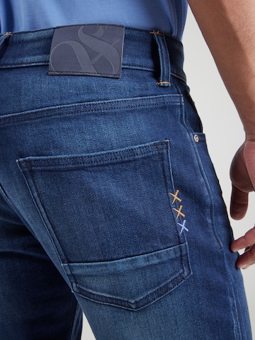 SCOTCH & SODA Slimfit Farkut 'Ralston' värissä sininen