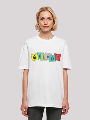 F4NT4STIC T-Shirt 'Bazinga' in Weiß: predná strana