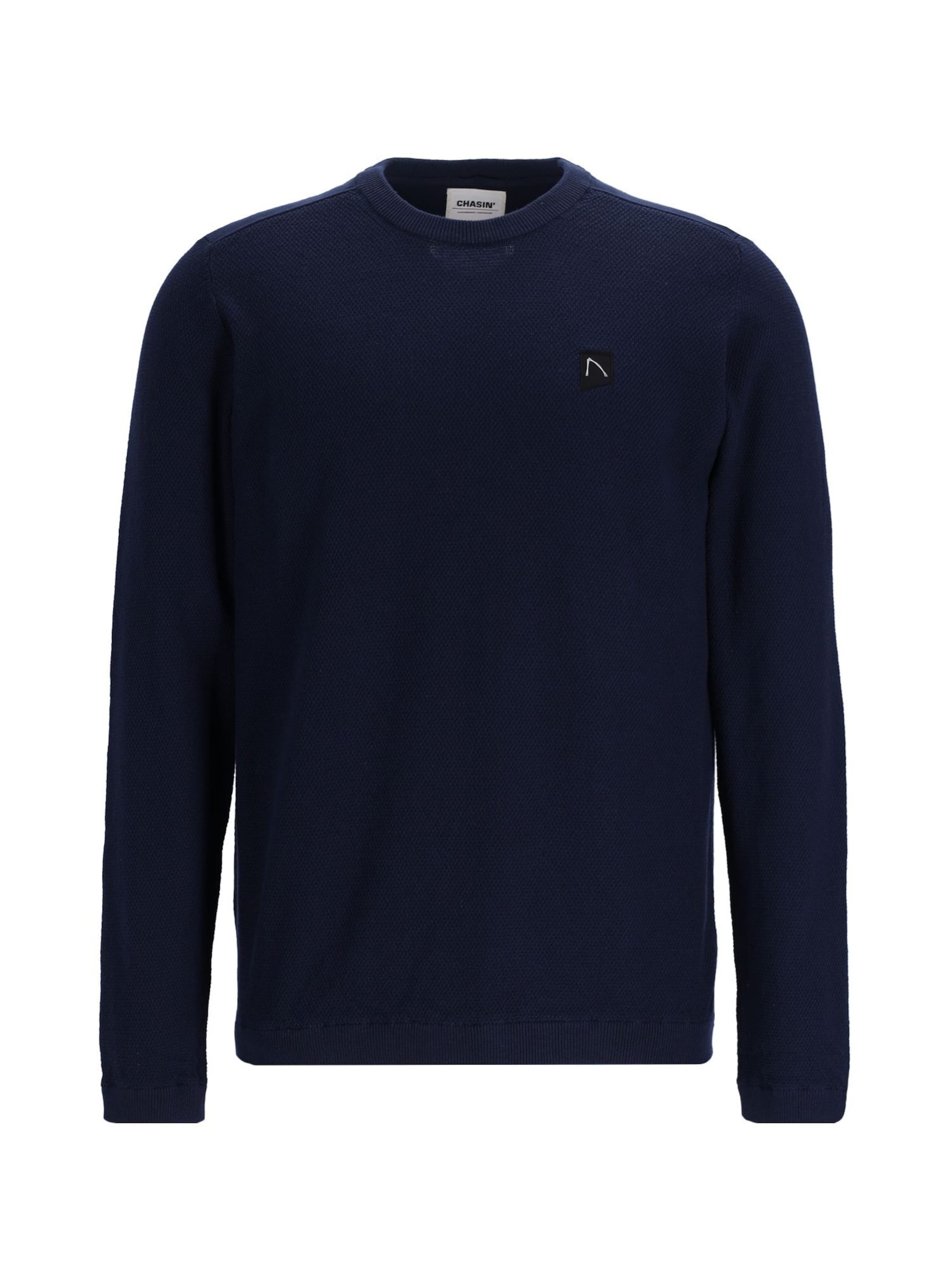 CHASIN' Trui 'Sal' in Blauw: voorkant