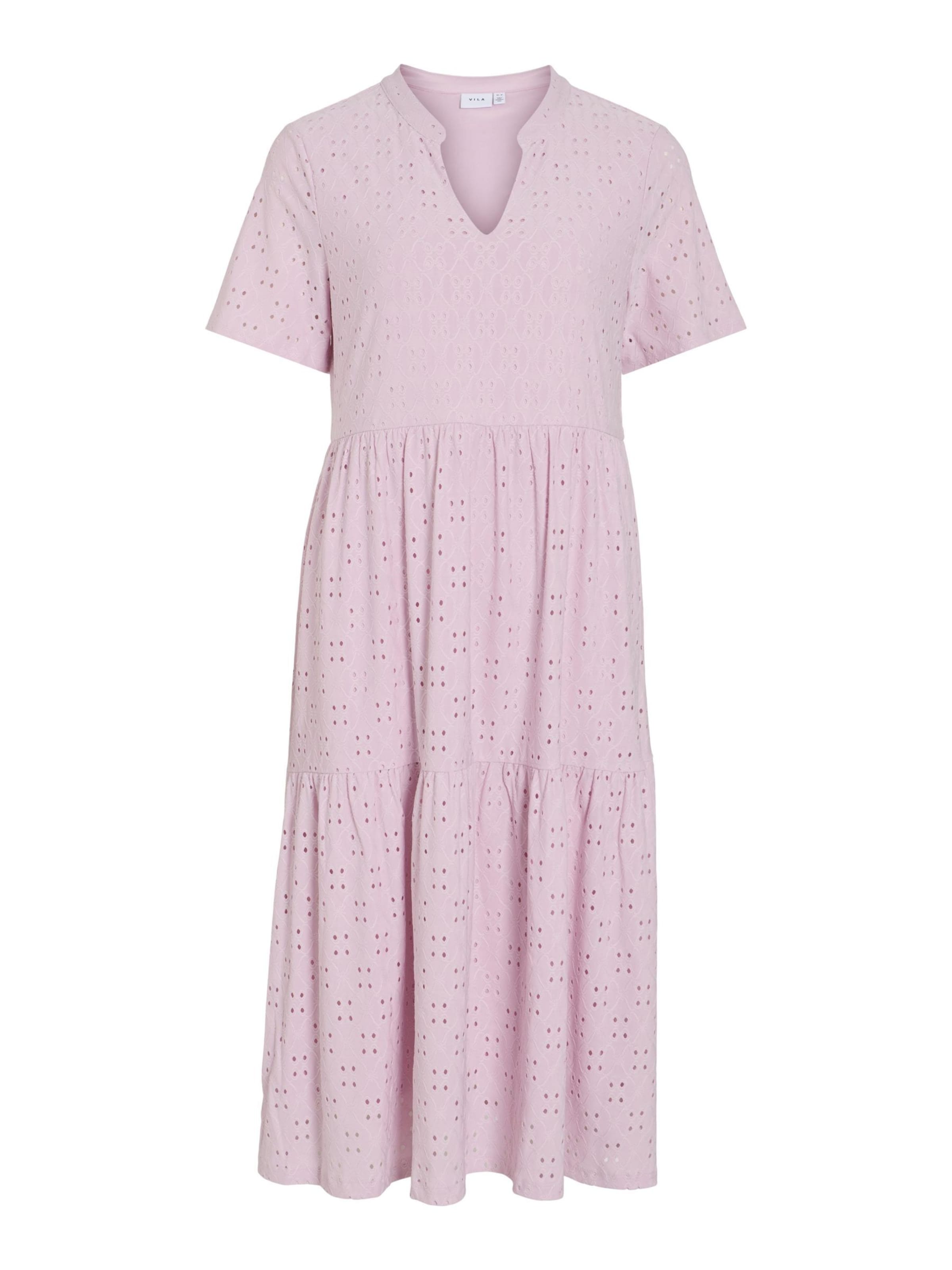 VILA Φόρεμα 'VIKawa' σε λιλά: μπροστά