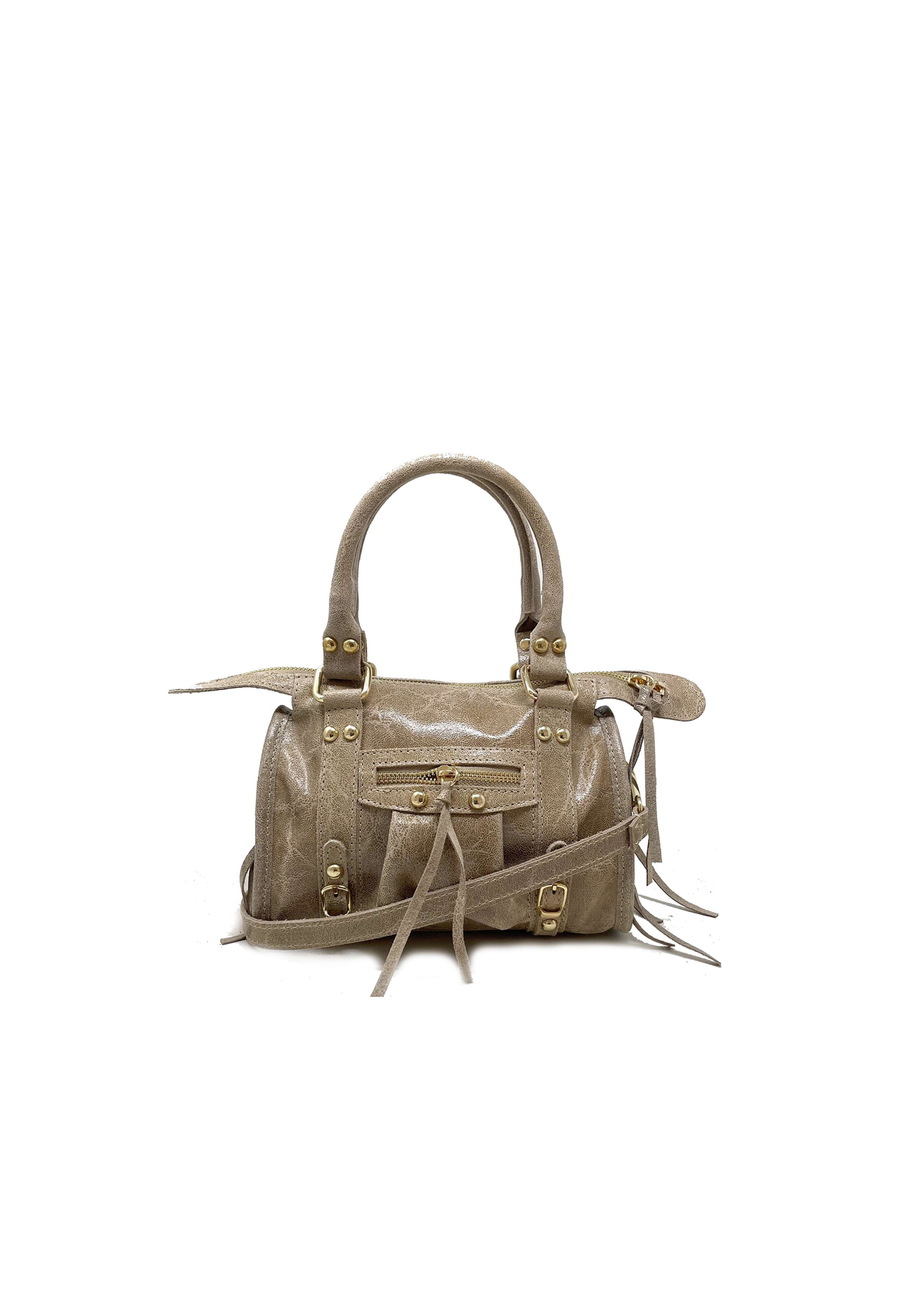CHICCA BORSE Handbag in Beige: front
