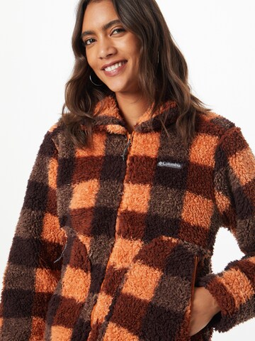 Veste en polaire fonctionnelle 'Winter Pass' COLUMBIA en bronze