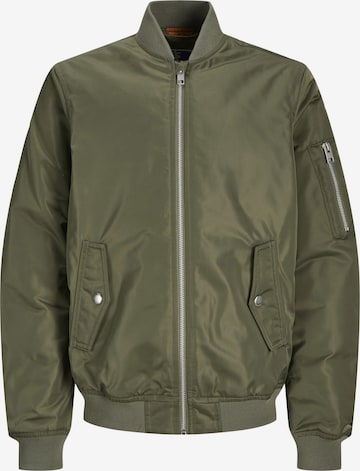 Jack & Jones Junior Jacke 'Ocean' in Grün: Vorderseite