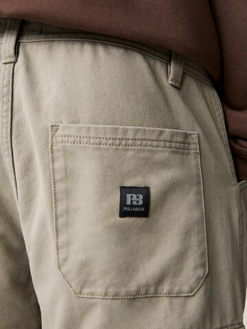 Loosefit Pantaloni cargo di Pull&Bear in verde