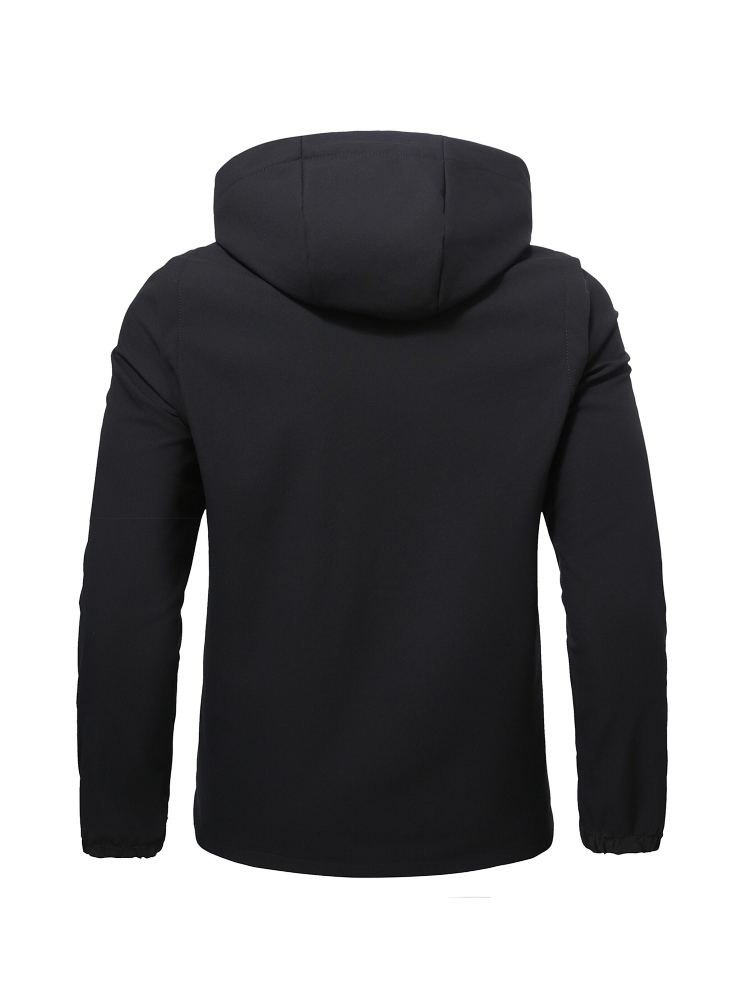 YOUTHUP Winterjacke 'ABNEHMBAR'‌‌‌‌‌‌ in Schwarz