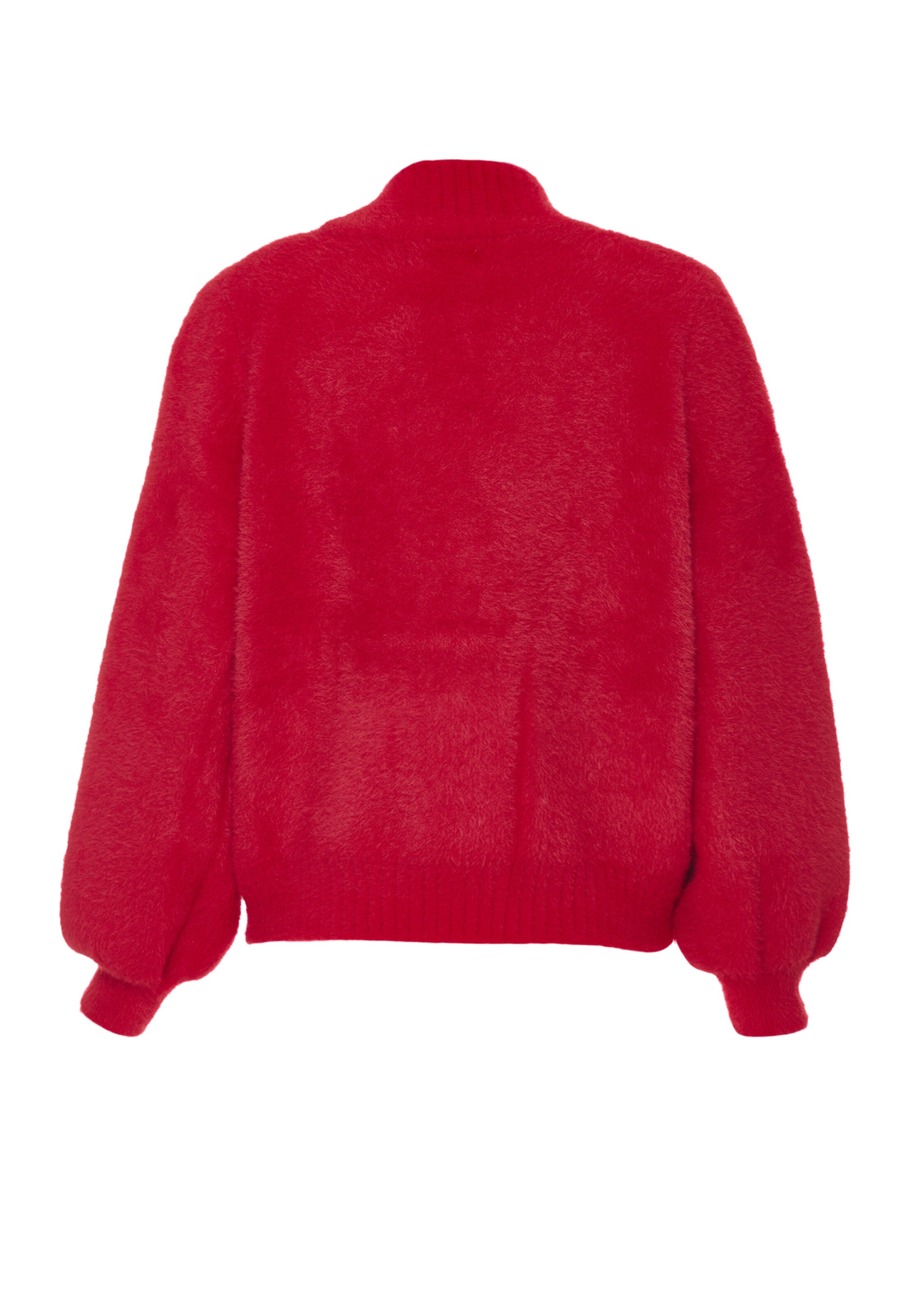 NALLY Knit cardigan in Red