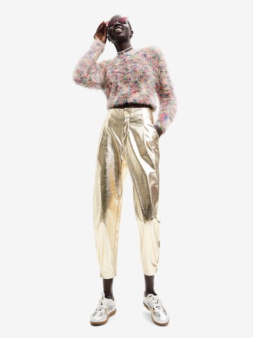 Regular Pantalon 'Vicenza' Desigual en or