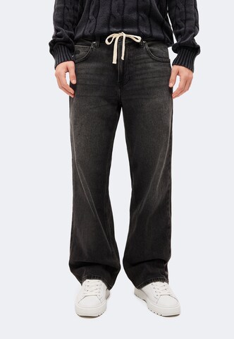 HOLLISTER Baggy Jeans in Schwarz: Vorderseite