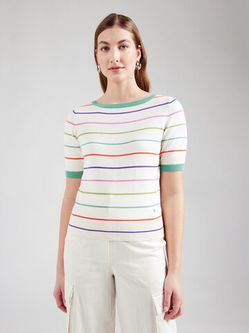 Blutsgeschwister Pullover in Weiß: Vorderseite