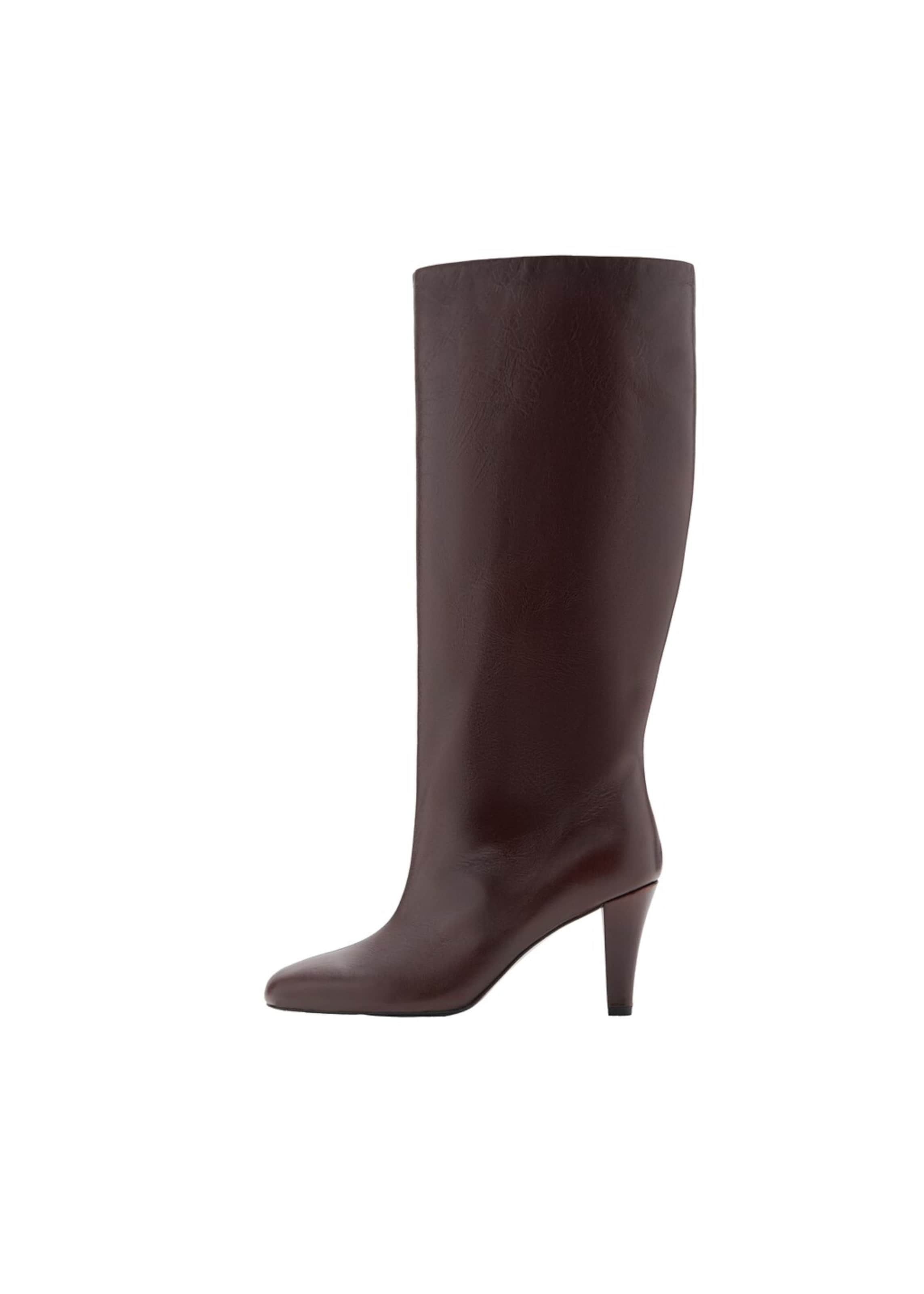 MANGO Stiefel 'Calm' in bordeaux, Produktansicht