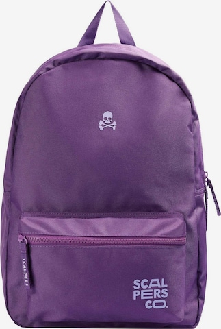 Scalpers Reppu värissä lila: etupuoli