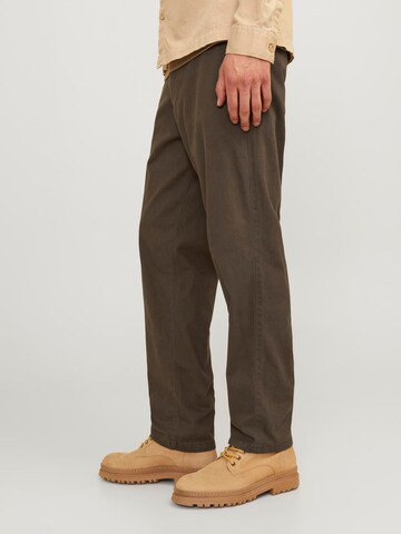 JACK & JONES Regular Chino trousers 'JPSTKane JJDave' in Brown