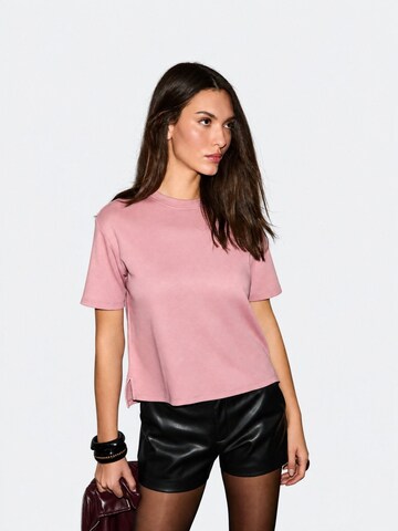 T-shirt 'T-Shirts' Ethiquet en rose