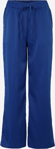 Love & Divine Wide leg Broek in Blauw: voorkant